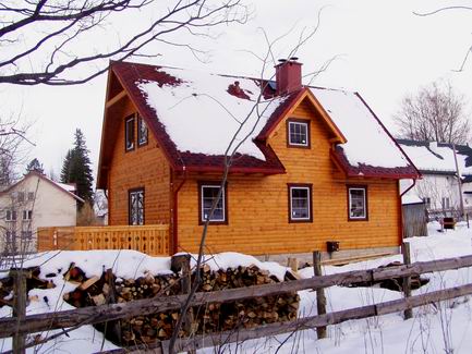 dom drewniany rafał